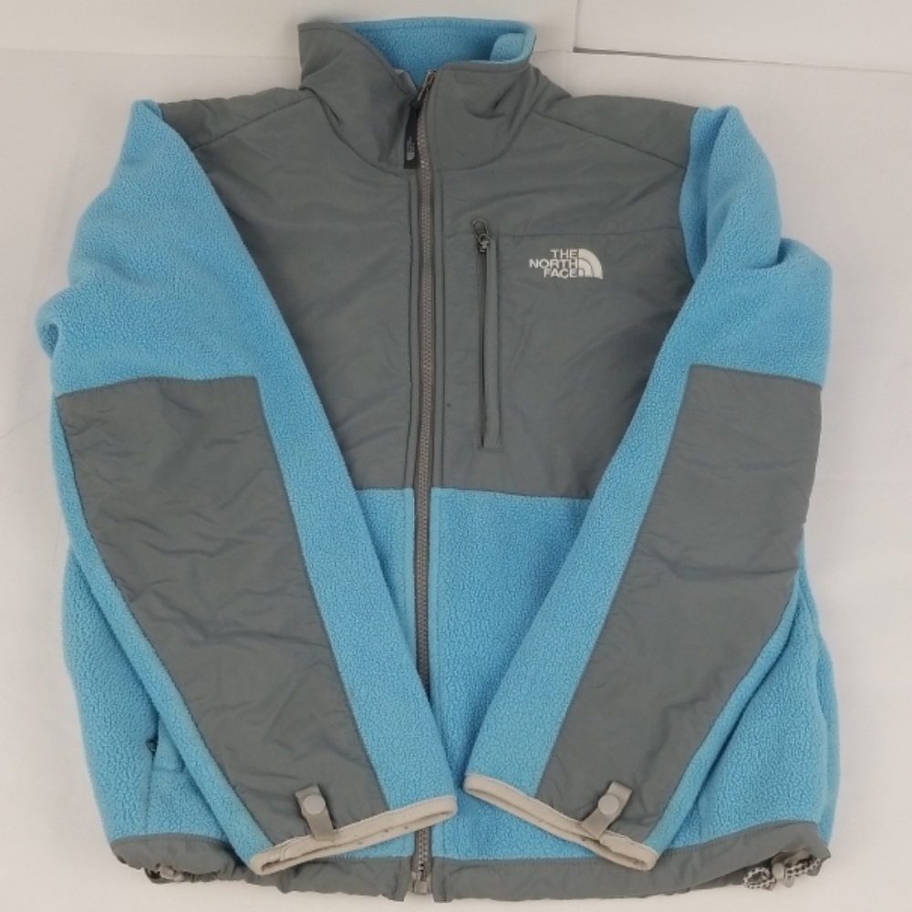 The North Face Womens Light Blue Polartec Denali